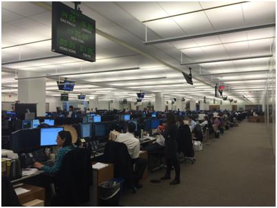 Goldman Sachsのトレーディングルーム
