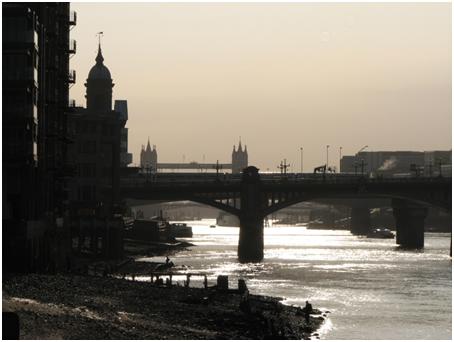 River Thames (Photo by the writer)