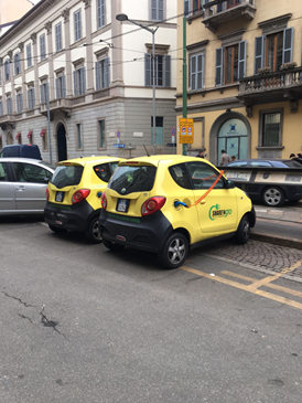 Car sharing GO (Photo by the writer)