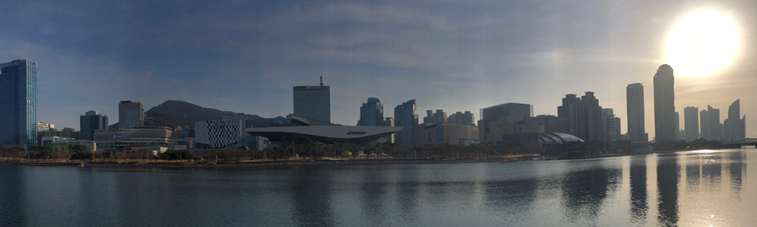 韓国住商釜山Office周辺(筆者撮影)