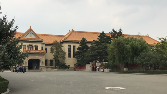 旧満州国皇宮(現"偽満皇宮博物院")(筆者撮影)