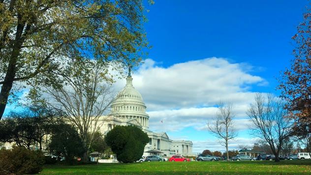 2018年11月、中間選挙を終えレームダック会期に入った米議会（筆者撮影）