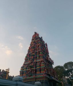 カパレーシュラワ寺院（高さ40mの塔門がある）（写真提供：Pushpalatha Mohankumar）
