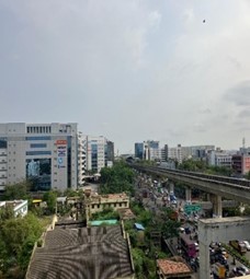 チェンナイ市内を臨む（写真提供：Krishna Kumar）