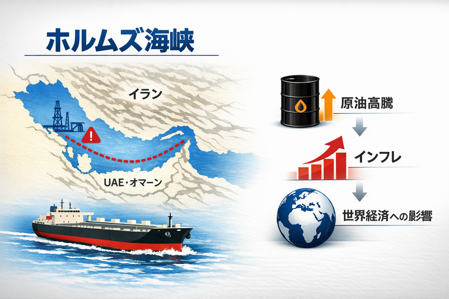 中東の危機と世界の経済